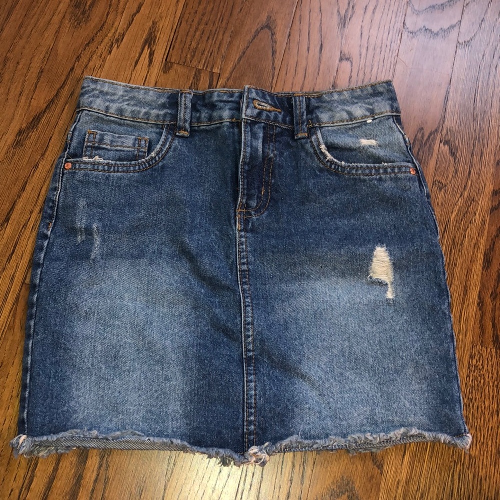 Jean skirt